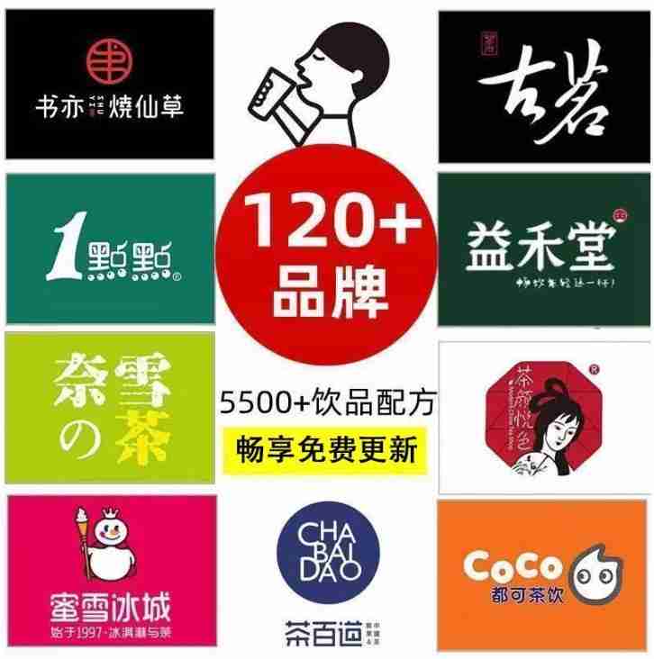 想摆摊的朋友们来看看买的奶茶配方吧